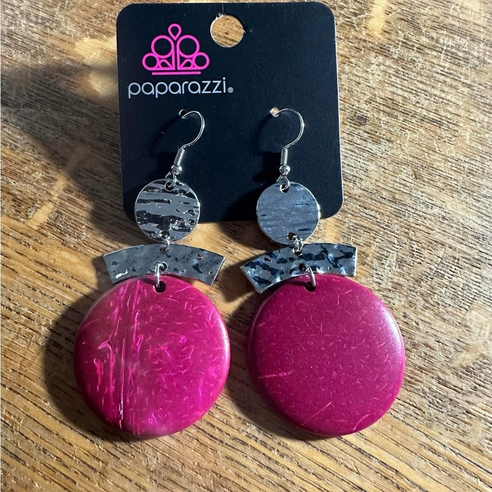 Paparazzi wood earring bundle